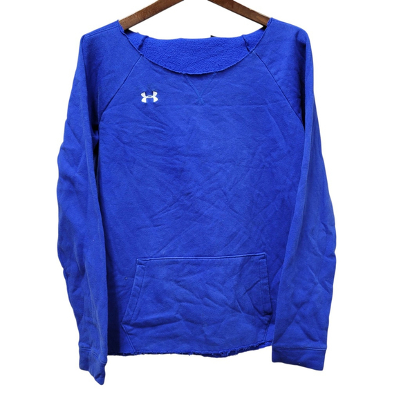 Under Armour Women's Round Neck Long-Sleeves Embroidered Logo Shirt Size Medium - Picture 1 of 5
